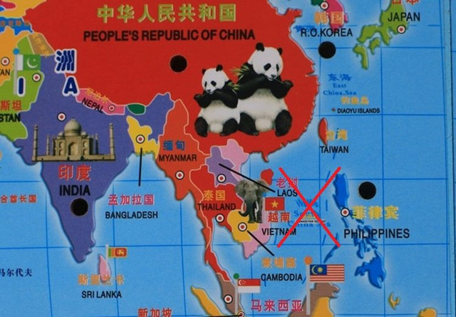 Shopee bán đồ chơi có bản đồ TQ chứa “đường lưỡi bò“ - Hình 2 Shopee ban do choi co ban do TQ chua “duong luoi bo“-Hinh-2