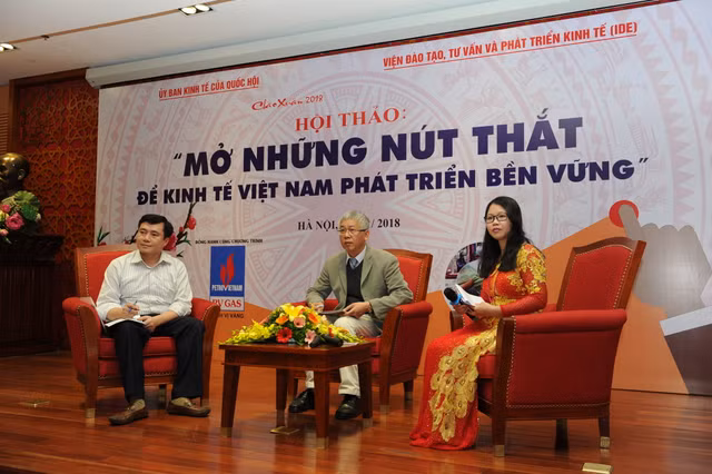 Nhiều chuyên gia cho rằng cần phải tháo nút thắt để kinh tế Việt Nam phát triển bền vững.