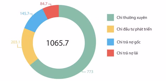 Chi ngân sách của Việt Nam trong 11 tháng (nghìn tỷ đồng). undefined - Ảnh 9.