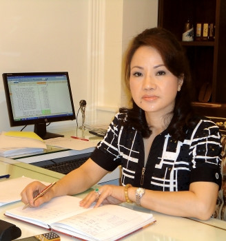 Bà Chu Thị Bình, Thành viên HĐQT kiêm Phó tổng giám đốc Thủy sản Minh Phú. Ảnh: MPC.