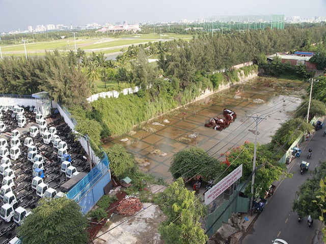 Dự án giáp sân golf Tân Sơn Nhất chưa được cấp phép xây dựng Du an giap san golf Tan Son Nhat chua duoc cap phep xay dung