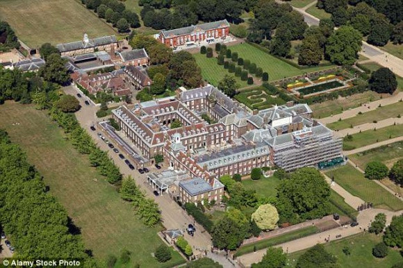 Dinh thự số 1 – nơi Hoàng tử Harry và Công nương Meghan Markle vẫn đang trong quá trình tu sửa.