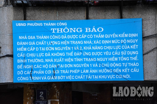 Bên trong khu nhà "nguy hiểm nhất” Hà Nội - Hình 3 Ben trong khu nha