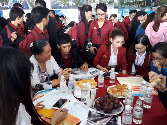 Công ty Alibaba trong một buổi mở bán dự án. Ảnh: V.D.