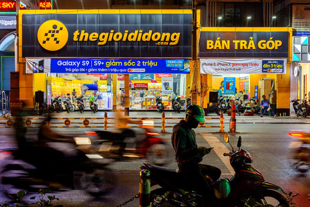 Một cửa hàng TGDĐ tại TP.HCM. Ảnh: Bloomberg. Một cửa hàng TGDĐ tại TP.HCM. Ảnh: Bloomberg.