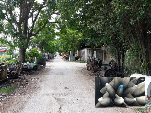 Đại gia buôn máy bay, tên lửa ở làng đồng nát Văn Môn Dai gia buon may bay, ten lua o lang dong nat Van Mon