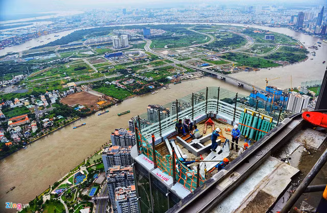 Sai Gon nhin tu dinh toa nha cao nhat Viet Nam-Hinh-4