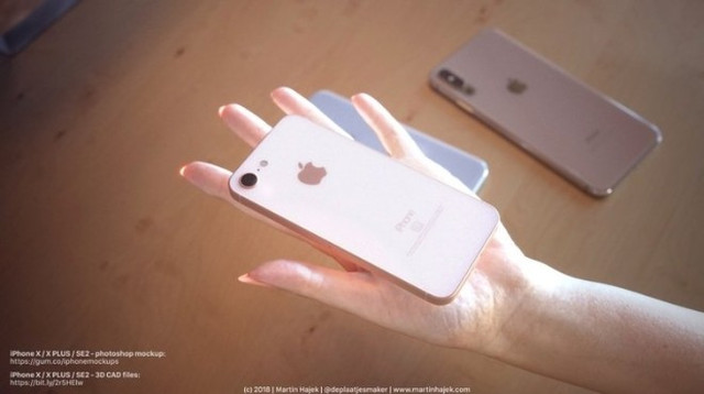 iPhone SE 2 có camera đơn ở mặt sau trong thiết kế mới của Martin Hajek. iPhone SE 2 có camera đơn ở mặt sau trong thiết kế mới của Martin Hajek.