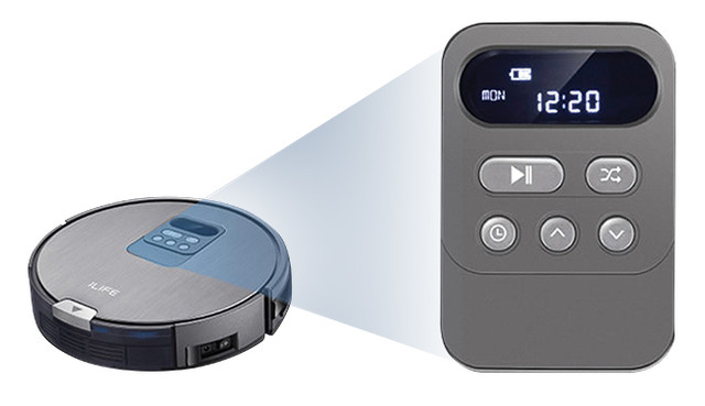 Robot hút bụi iLife X750. Robot hút bụi iLife X750.