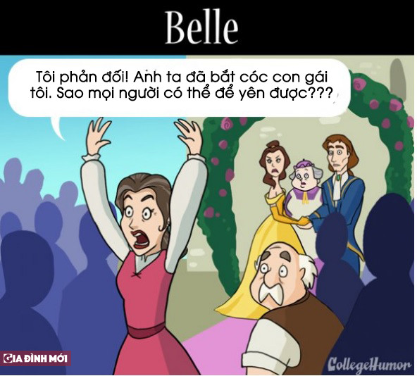 Điều gì xảy ra khi các nàng công chúa Disney có mẹ? - Hình 3 Dieu gi xay ra khi cac nang cong chua Disney co me?-Hinh-3