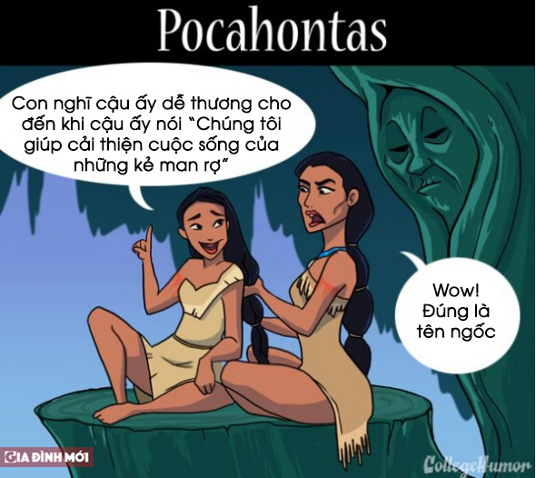 Điều gì xảy ra khi các nàng công chúa Disney có mẹ? - Hình 5 Dieu gi xay ra khi cac nang cong chua Disney co me?-Hinh-5