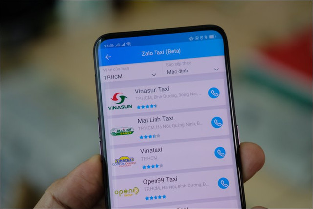 Zalo bất ngờ thử nghiệm dịch vụ Zalo Taxi - Hình 2 Zalo bat ngo thu nghiem dich vu Zalo Taxi-Hinh-2