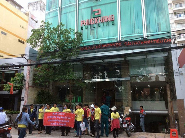 Công ty Phúc Khang đang bị nhiều khách hàng tố lừa đảo. Ảnh: P.Hùng. Công ty Phúc Khang đang bị nhiều khách hàng tố lừa đảo. Ảnh: P.Hùng.