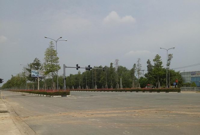 Một góc Dự án đô thị Mỹ Phước 4. Ảnh: HC. Một góc Dự án đô thị Mỹ Phước 4. Ảnh: HC.