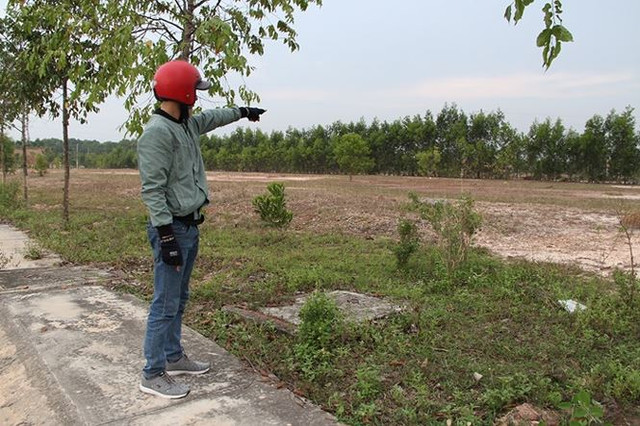 Nhiều năm nay dự án vẫn án binh bất động, nhiều khu bỏ hoang lâu năm dù trải qua nhiều cơn sốt đất.