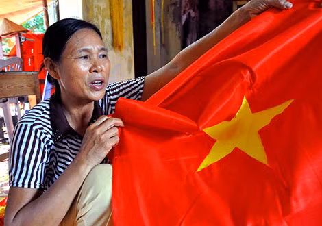 Nghệ nhân Đặng Thị Đàn.