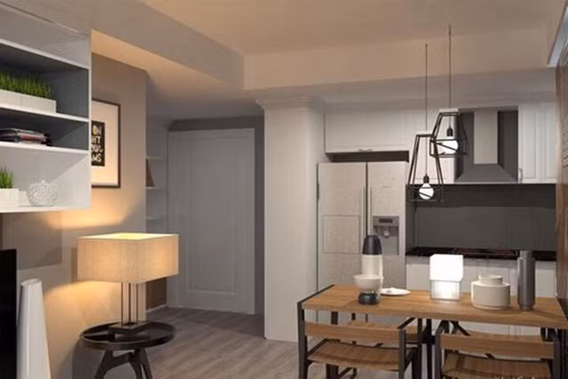 Tone chủ đạo là trắng xám