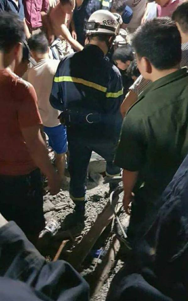 Số người thương vong vụ sập nhà ở HN tăng vùn vụt So nguoi thuong vong vu sap nha o HN tang vun vut