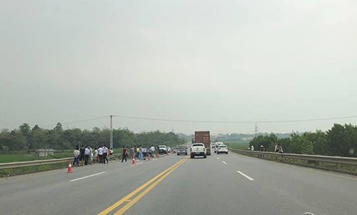 Hiện trường vụ tai nạn. Hiện trường vụ tai nạn.