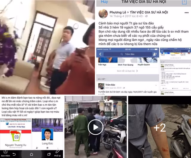 Ha Noi: Giam doc trung tam gia su danh sinh vien nhap vien-Hinh-2