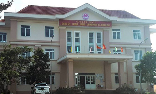 UBND xã Nhân Cơ nơi ông Trưởng công tác. Nguồn Tiền Phong. UBND xã Nhân Cơ nơi ông Trưởng công tác. Nguồn Tiền Phong.