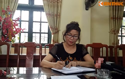 Bà Nguyễn Thị Duyên – Hiệu trưởng Trường Tiểu học Kiêu Kỵ.