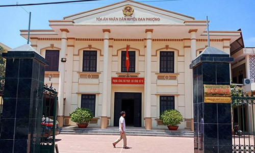 TAND huyện Đan Phượng. TAND huyện Đan Phượng.