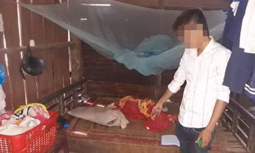 Hiện trường vụ việc.