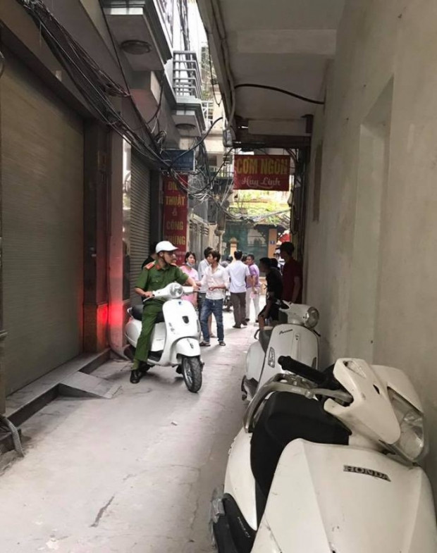 Khu vực hiện trường vụ việc. Khu vực hiện trường vụ việc.