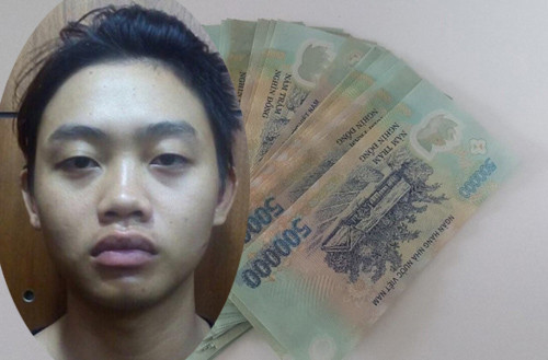 Đối tượng Quý và số tiền y cưỡng đoạt của nạn nhân. Đối tượng Quý và số tiền y cưỡng đoạt của nạn nhân.