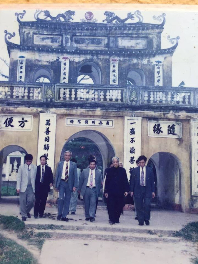 Về ngôi chùa gắn bó với thời cách mạng của nguyên Tổng Bí thư Đỗ Mười - Hình 2 Ve ngoi chua gan bo voi thoi cach mang cua nguyen Tong Bi thu Do Muoi-Hinh-2
