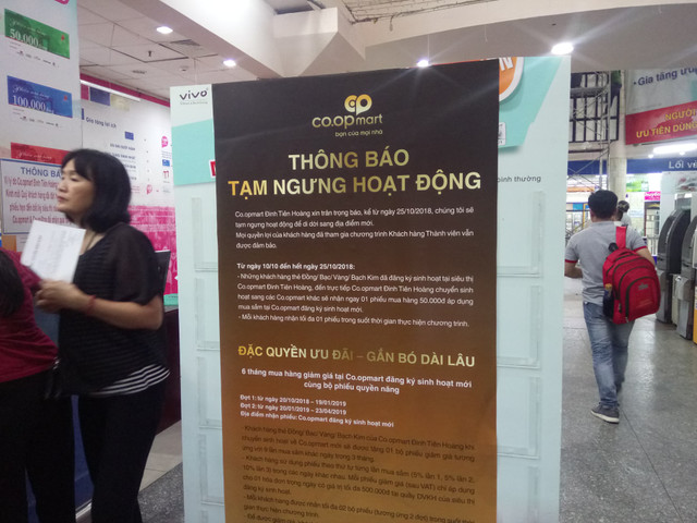 Khách ngỡ ngàng trước tin Co.opmart Đinh Tiên Hoàng đóng cửa - Hình 2 Khach ngo ngang truoc tin Co.opmart Dinh Tien Hoang dong cua-Hinh-2