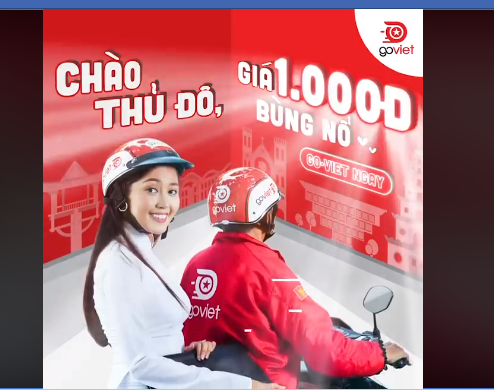Go Viet tung loạt "chiêu độc" gì để chiếm thị phần của Grab? Go Viet tung loat