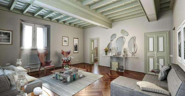 Dinh thự Palazzetto được thiết kế bởi kiến trúc sư Giacomo Della Porta vào thế kỷ 16 và được xây dựng từ năm 1580 and 1616.