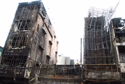 Nhà ống chia lô cũng tiềm ẩn nhiều nguy cơ mất an toàn PCCC. Ảnh: CSPCCCHN.