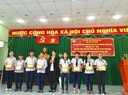 Các suất học bổng có ý nghĩa lớn đối với học sinh – sinh viên tại Cần Giờ. Các suất học bổng có ý nghĩa lớn đối với học sinh – sinh viên tại Cần Giờ.
