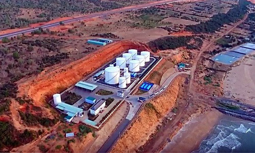 Kho xăng dầu của Công ty Dương Đông, Hòa Phú ở Bình Thuận - Ảnh: CTV Kho xăng dầu của Công ty Dương Đông, Hòa Phú ở Bình Thuận - Ảnh: CTV