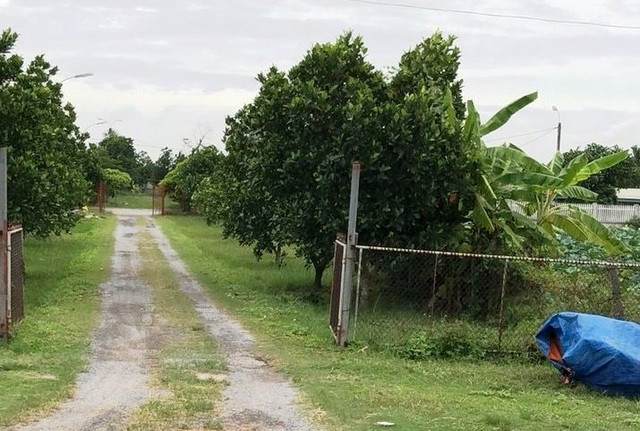 Đường vào trang trại của Quang "Tề" - nơi được ví là thánh địa bất khả xâm nhập. Đường vào trang trại của Quang "Tề" - nơi được ví là thánh địa bất khả xâm nhập.
