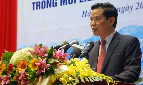 Bí thư Tỉnh ủy Hà Giang Triệu Tài Vinh. Ảnh: Báo Hà Giang. Bí thư Tỉnh ủy Hà Giang Triệu Tài Vinh. Ảnh: Báo Hà Giang.