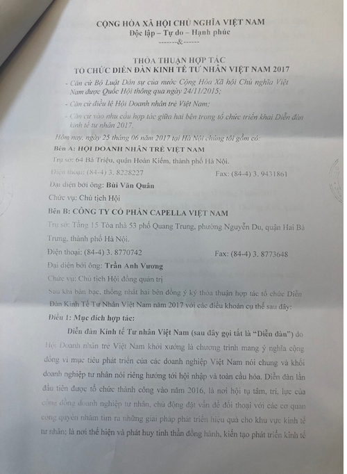 Hội Doanh nhân trẻ VN “rối như canh hẹ” trước thềm đại hội Hoi Doanh nhan tre VN “roi nhu canh he” truoc them dai hoi
