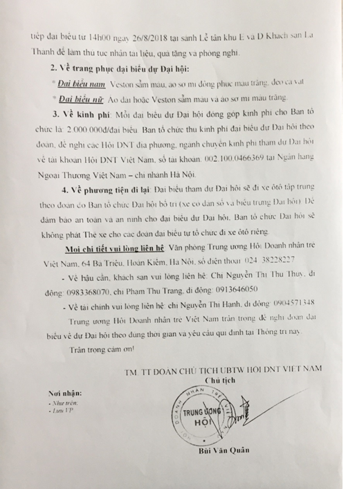 Hội Doanh nhân trẻ VN “rối như canh hẹ” trước thềm đại hội - Hình 9 Hoi Doanh nhan tre VN “roi nhu canh he” truoc them dai hoi-Hinh-9