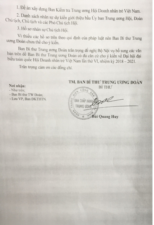 Hội Doanh nhân trẻ VN “rối như canh hẹ” trước thềm đại hội - Hình 7 Hoi Doanh nhan tre VN “roi nhu canh he” truoc them dai hoi-Hinh-7