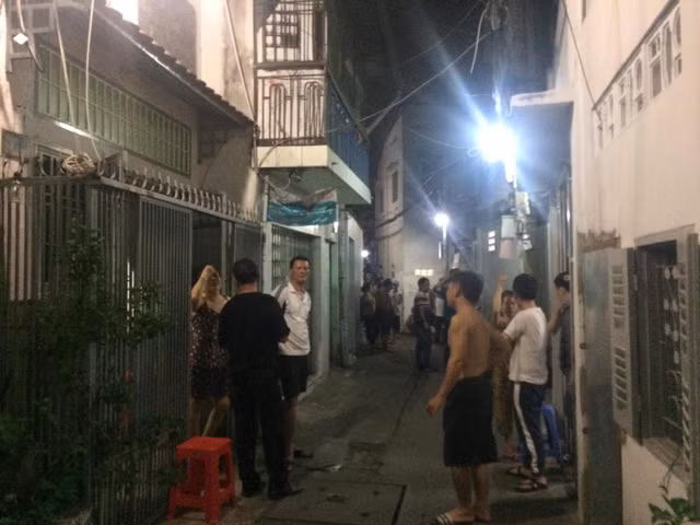 Hiện trường đang được xác minh.