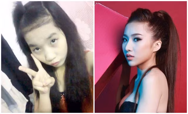 Hinh anh qua khu thoi chua dep cua "hot girl lo gom"