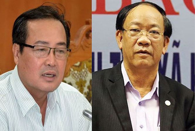Ông Huỳnh Khánh Toàn, Phó Chủ tịch UBND tỉnh Quảng Nam (bên trái) và ông Đinh Văn Thu, Chủ tịch UBND tỉnh Quảng Nam. Nguồn ảnh: Tiền Phong Ông Huỳnh Khánh Toàn, Phó Chủ tịch UBND tỉnh Quảng Nam (bên trái) và ông Đinh Văn Thu, Chủ tịch UBND tỉnh Quảng Nam. Nguồn ảnh: Tiền Phong