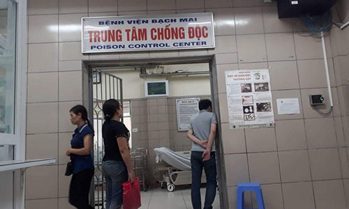 Nơi anh Quyền điều trị.