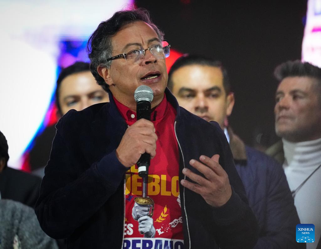 Tổng thống Colombia Gustavo Petro. Ảnh: Xinhua News. colombia.jpg