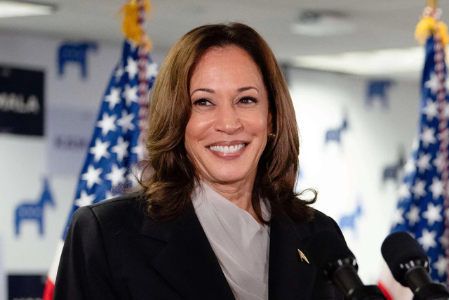 Cựu Phó Tổng thống Mỹ Kamala Harris. Ảnh: Pool. untitled.png