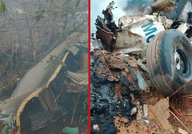 Vụ tai nạn máy bay khiến 11 người thiệt mạng, trong đó có du khách nước ngoài. Ảnh: Tasnim. roi.jpg