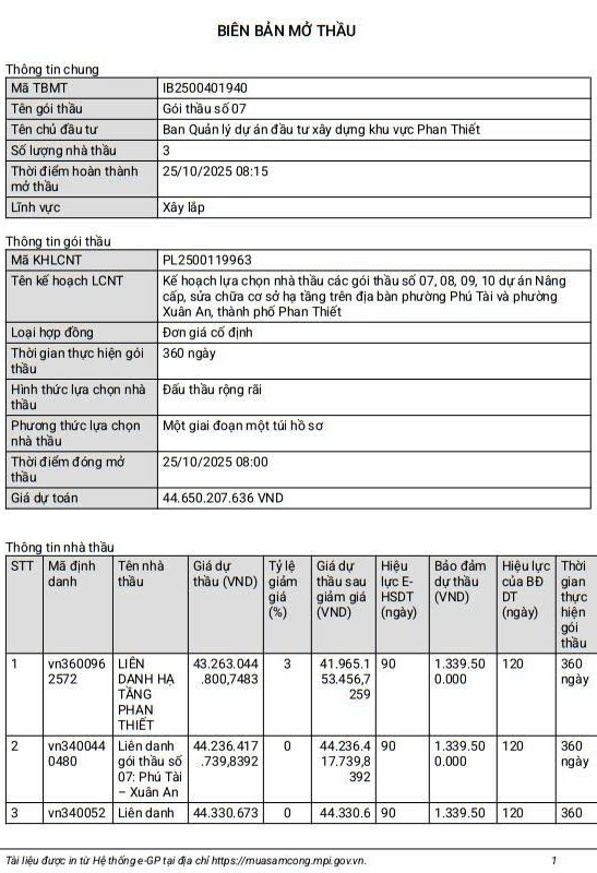 Biên bản mở thầu. Nguồn: MSC bbmt-488.jpg